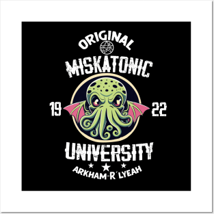 Miskatonic University Cthulhu - Creepy Cute Lovecraft Posters and Art